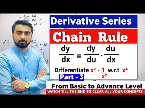 Chain Rule Part 3 | Differentiation Chain Rule | Derivative Basic Rules by Zahid Khan Academy