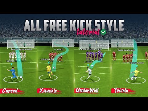 All Types of Free Kick in eFootball 2026 Mobile [ Tutorial ]