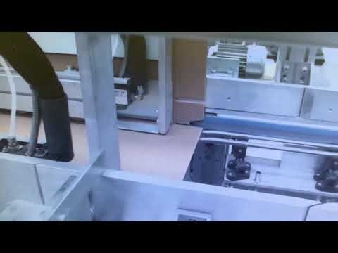 Box Bottom Forming Process Carton Folding Machine #machine