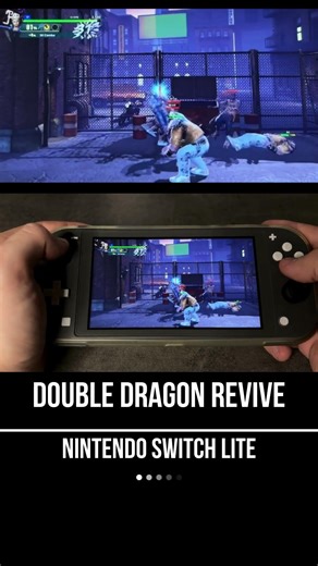 Double Dragon Revive Nintendo Switch Lite Gameplay