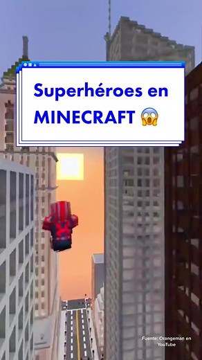 Explora el Mod de SUPERHÉROES para MINECRAFT!