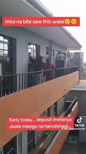 Now This is Ruiru, a landlord has plucked the door while a man ,wife and children are in the house due to rent dues. Two side of the coin Let's agree ,for someone to put up a flat ,it costs them a lot including bank loans and the houses they build are the collateral. So any house owner would expect his money in time t On the other side ,we must agree ,due to the current economic crisis in the country, food is unavailable leave alone house rent Many People are living a day at a time And therefore