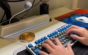 Matrix 8XV 3.0 阳极银锻银配重 打字音 Typing Sound