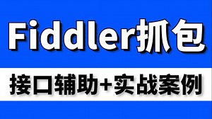 最细！Fiddler抓包实战教程（接口测试辅助 实战案例）一套通关！