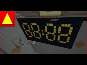 7 Segemt Anzeige - Uhr auf Computercraft - Basis mit RedNet Cable LUA Tutorial FTB