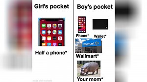 Girls Pockets vs. Boys Pockets | Know Your Meme