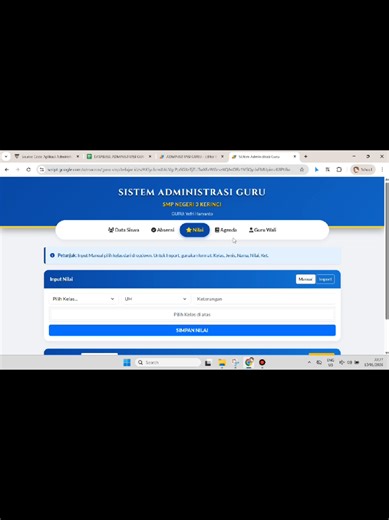 Cara Membuat Aplikasi Administrasi Guru Lengkap