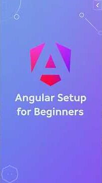 Angular Setup For Beginners #angular #webdev #frontend #learntocode