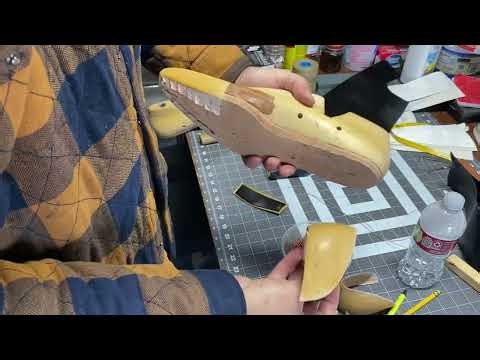 Making shoes toe box and heel counter