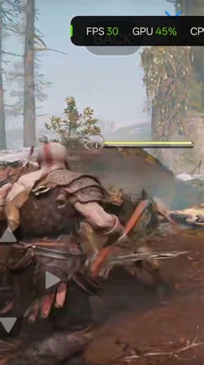 God of war | one plus 15 r | 2k 30 fps ultra | #shorts #clips #godofwar#mobile
