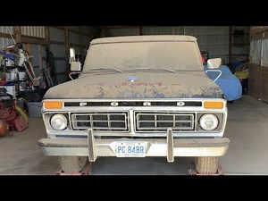 First Start in 30 Years. 1977 Ford F-150 Custom w/Dump Bed