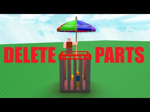 How to DELETE PARTS Using Roblox Gear Glitches