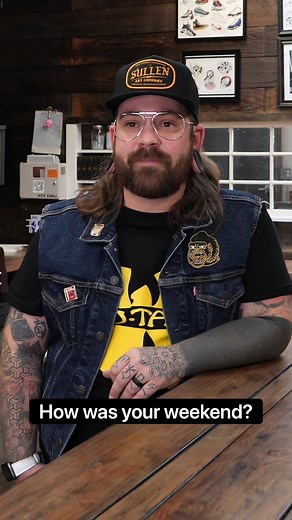 I got a new camera. Idk how it works yet. #tattoo #funny #comedy #lumix | DamnitWooddy