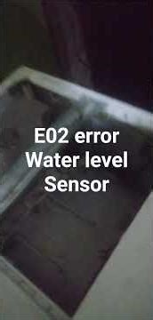 Sharp front load washing machine E02 error solution #duet #automobile