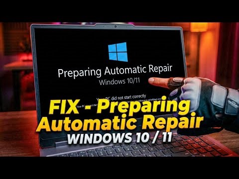 Fix Preparing Automatic Repair Loop Windows 10/11 | 100% Solved (2026)