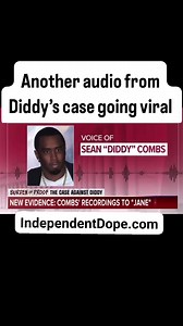 150K views · 488 reactions | More Diddy audio surfaces... Voicemail to Daphne Joy? 勞 勞 | Independent Dope | Facebook