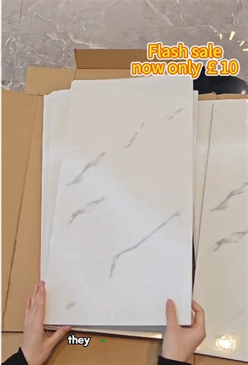 Transform Your Space with Self-Adhesive Marble Tiles