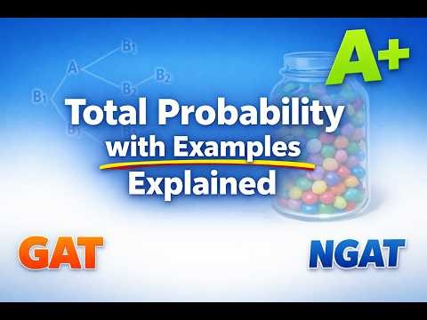Total Probability with examples Explianed!