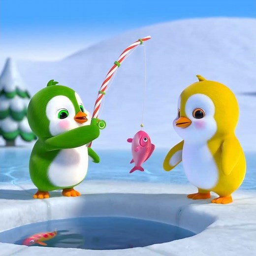 Can you find the Green Penguin? 💚 Fun Color Songs for Kids #kidsvideo #learning #shorts
