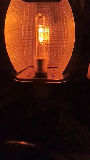 pierwsze wygaszanie lampy metalohalogenowej400w #lampa#oświetlenie#oprawa