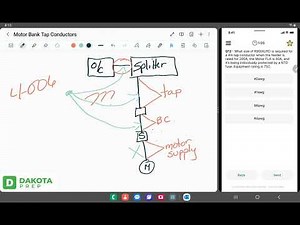 Motor Bank Tap Conductors | Red Seal Exam Prep (2024 CEC)