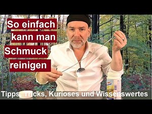 ✅Silber und Gold reinigen - Silberschmuck sauber machen und zum Glänzen bringen - im Reinigungsbad