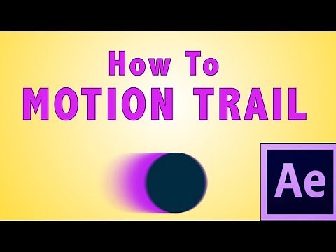 How to MOTION TRAIL in After Effects: Fast 2 Minute Tutorial
