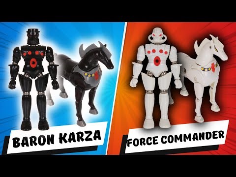 DISCOVERING CLASSIC MICRONAUT TOYS, BARZON KARZA & THE FORCE COMMANDER