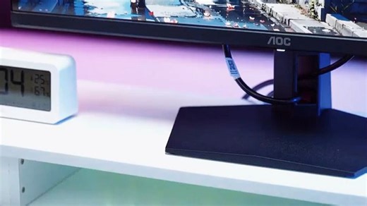 Type-C显示器实测画面流畅无拖影，游戏时响应快体验爽，支持一线连电脑+充电，适合学生党宿舍办公或追剧，稳定好用不卡顿！