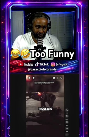 Funniest criminal ever 😂 Bro had a safe word ready for the police officer 😭🚔 #viral