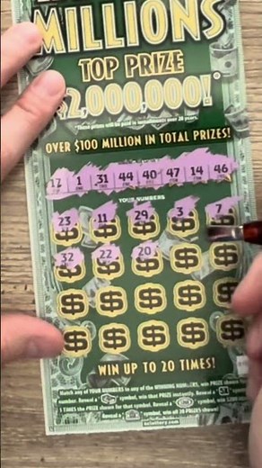 INSTANT MILLIONS | NC Lottery Scratch Offs