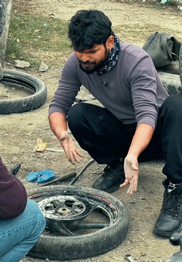 Handling a Bike Puncture: Funny Moments