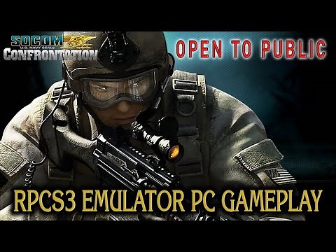 SOCOM Confrontation Online - PC EMULATOR GAMEPLAY (HD 1080p) (2023)