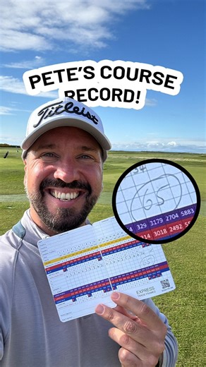 How my COURSE RECORD at Fleetwood Golf Club almost wasn’t meant to be 👀 | Peter Finch Golf