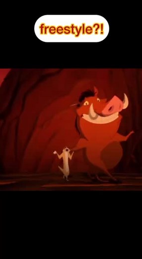 Timon and Pumbaa dance cool #funny #timon #animals #cartoon