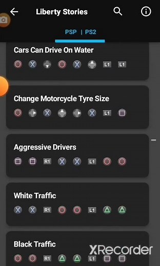 GTA liberty city stories cheat codes
