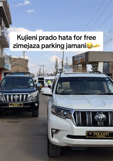 Toyota Prado where luxury meets unstoppable 4x4 power. Conquer every road in comfort, style & dominance. 🏔️ Perfect for business, travel, weddings & off-road adventures. 📍 Nairobi,Kenya 📞 0715 804010 Drive the dream with Zeranti Luxury. #ZerantiLuxury #ToyotaPrado #LuxuryOnWheels #4x4Life #NairobiCarHire