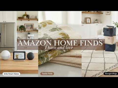 Best-Selling Amazon Home Goods (2025) 🏡 Shark Robot Vacuum, Echo Show, Rugs & More