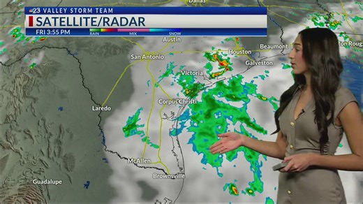 Radar shows rain coming to the Valley