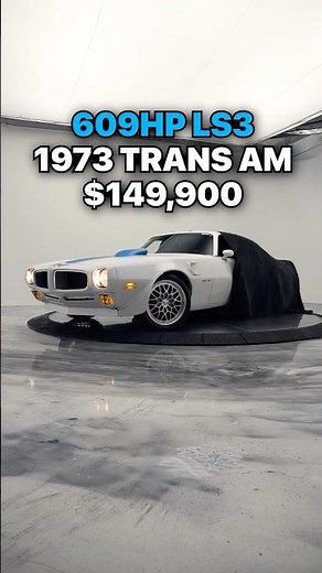 The PERFECT 73' LS3 TRANS AM build😍#pontiac #transam #classiccars #carsforsale #transamforsale