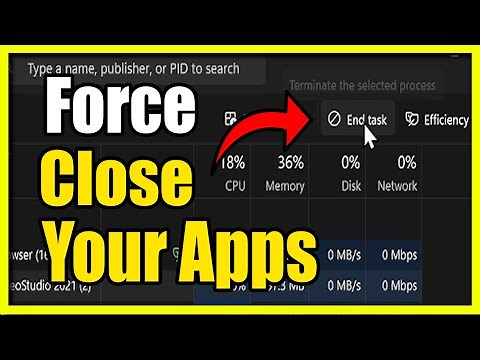 How to Close Apps in Windows 10