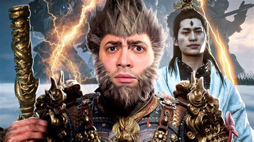 7百万粉丝的外国主播Alanzoka打二郎神，被万剑穿心时一脸懵逼的表情太搞笑了