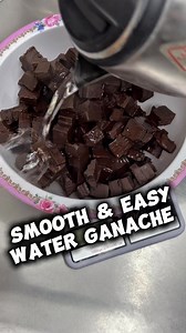 220K views · 2.1K reactions | Water Ganache for Fondant Recipe #Ganache #chocolateganache #waterganache #bakersfield | Dizon's Cake Corner | Facebook