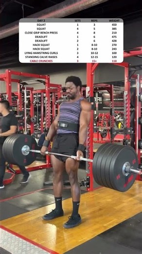 Workout from August 11th. Some squats, close grip bench press, and deadlifts