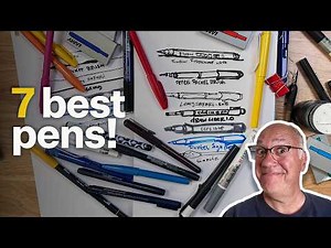 The 7 Best Pens for Artists and Sketchbooks