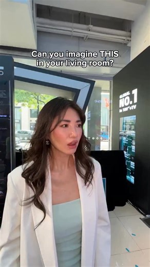 Imagine having the biggest TV in your living room… what would you watch?! I would watch house of dragons and avatar 😆 cause the colors are so vivid, picture is smooth, and the AI and Dolby atmos sound will pull you into their worlds. Experience the Ultimate View at Home with Hisense 116” TV the new standard in home entertainment. Hisense #TheUltimateView #Hisense116UX #HisensePHWorldsBiggestTV | Chelsea Robato