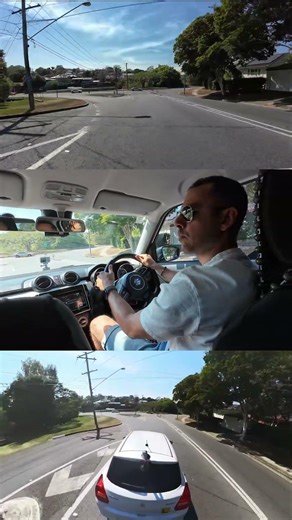 How to Use a Slip Lane Safely #fyp #car #driving #learn #test