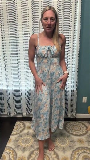 Try on haul Summer Midi Corset Boho Dress for Women