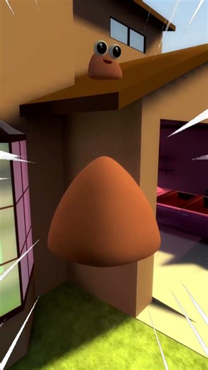 POUS FAMILY FOOD TIME BUT POU STUCK AT ROOF OF THE HOUSE AND I NEED TO SAVE HIM IN GMOD!!