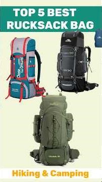 Top 5 Best Rucksack Backpack/Bags for Traveling/Hiking/Camping #bag #trekking #camping #hiking